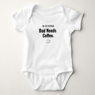 Humorous Baby Bodysuit | New Dad Gift ベビーボディスーツ