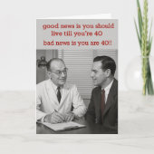 Humorous Birthday card  カード (正面)