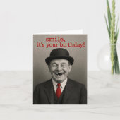 Humorous Birthday Card カード (正面)