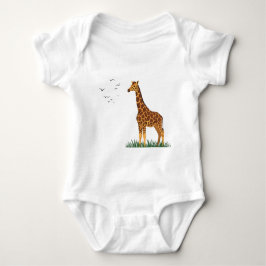 Humorous Coffee and Adulting Text Graphic ベビーボディスーツ