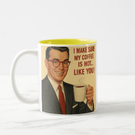 Humorous coffee Mug ツートーンマグカップ