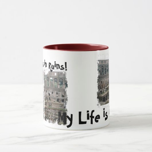 Humorous coffee mug マグカップ (中央)