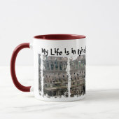 Humorous coffee mug マグカップ (左)