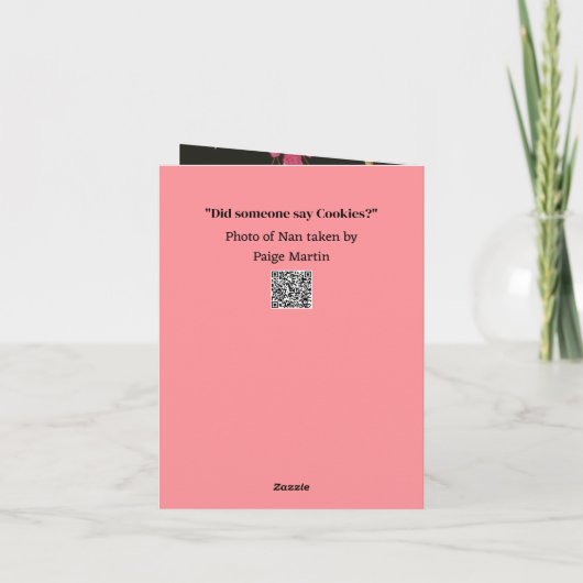 Humorous "Cookie" definition カード (裏面)