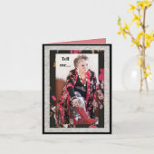 Humorous "Cookie" definition カード (黄色い花)