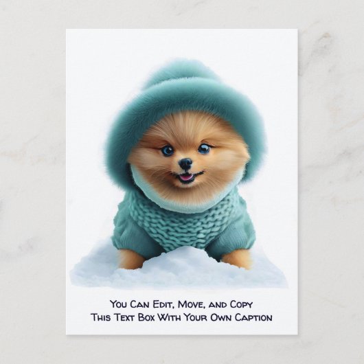 Humorous Customizable Any Occasion Postcard ポストカード (正面)