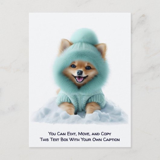 Humorous Customizable Any Occasion Postcard ポストカード (正面)