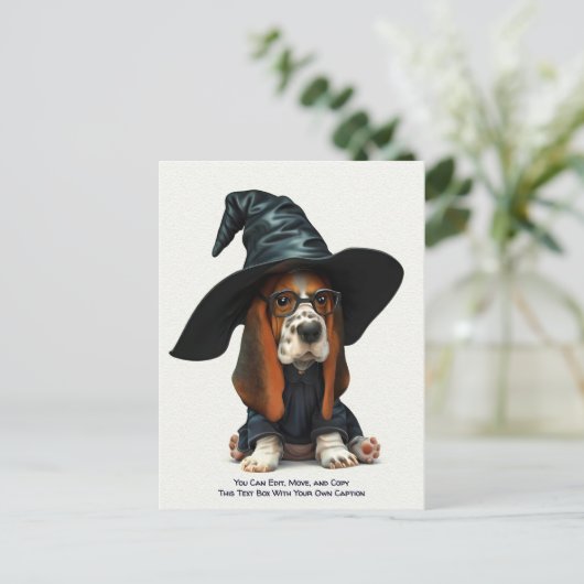 Humorous Customizable Any Occasion Postcard ポストカード (スタンド正面)