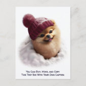 Humorous Customizable Any Occasion Postcard ポストカード (正面)