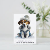 Humorous Customizable Any Occasion Postcard ポストカード (スタンド正面)