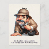 Humorous Customizable Any Occasion Postcard ポストカード (正面)