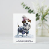 Humorous Customizable Any Occasion Postcard ポストカード (スタンド正面)