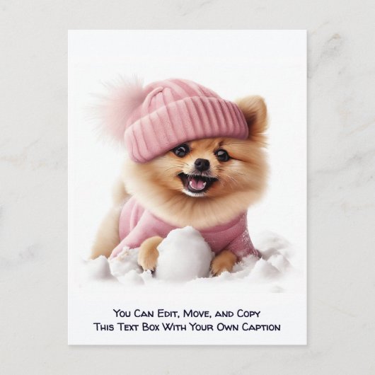 Humorous Customizable Any Occasion Postcard ポストカード (正面)