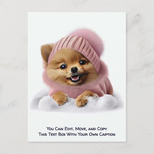 Humorous Customizable Any Occasion Postcard ポストカード (正面)