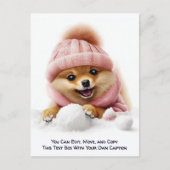 Humorous Customizable Any Occasion Postcard ポストカード (正面)