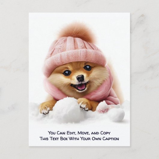 Humorous Customizable Any Occasion Postcard ポストカード (正面)