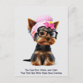 Humorous Customizable Any Occasion Postcard ポストカード (正面)