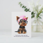 Humorous Customizable Any Occasion Postcard ポストカード (スタンド正面)