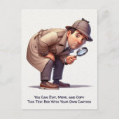 Humorous Customizable Any Occasion Postcard ポストカード (正面)