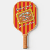 Humorous fun quirky Pickleball Paddle ピックルボールラケット (正面)