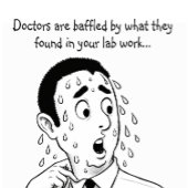 Humorous get well wish カード