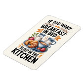Humorous Gift for Home & Breakfast Lovers マグネット (左側)