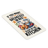 Humorous Gift for Home & Breakfast Lovers マグネット (右側)