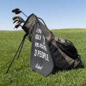 Humorous Golf Gifts Funny Golfer Humor Joke ゴルフタオル (グリーン)