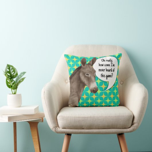 Humorous Greeting クッション (椅子)