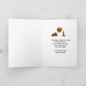 Humorous Halloween, Thanksgiving and the Holidays  カード (内部)