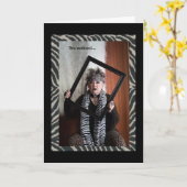 Humorous Halloween, Thanksgiving and the Holidays  カード (黄色い花)