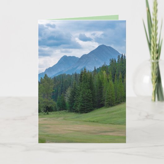 Humorous Happy Birthday Card from a Golf Course カード (正面)