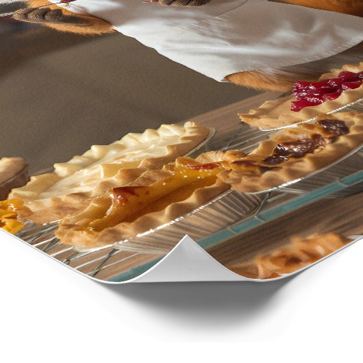 Humorous Holiday Mishap: Flicker's Pie Testing ポスター (角)