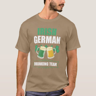 Humorous Irish German Drinking St Patrick Day vint Tシャツ