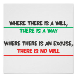 Humorous message but so real : Where there is a wi ポスター