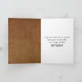 Humorous Old Age Potion Medicine Bottle カード (内部)