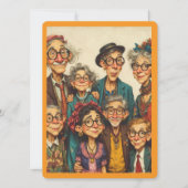 Humorous Party Invite | Retirement Birthday  招待状 (正面)