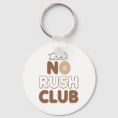 Humorous Slow Living and Lazy Day キーホルダー (正面)