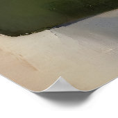 Humorous Squirrel Bathroom Poster Protect Your ポスター (角)