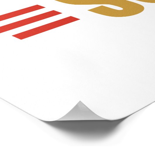 Humorous Sub Sandwich Hoagie Lover ポスター (角)