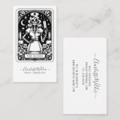 Humorous Tarot Nurse 名刺 (正面/裏面)