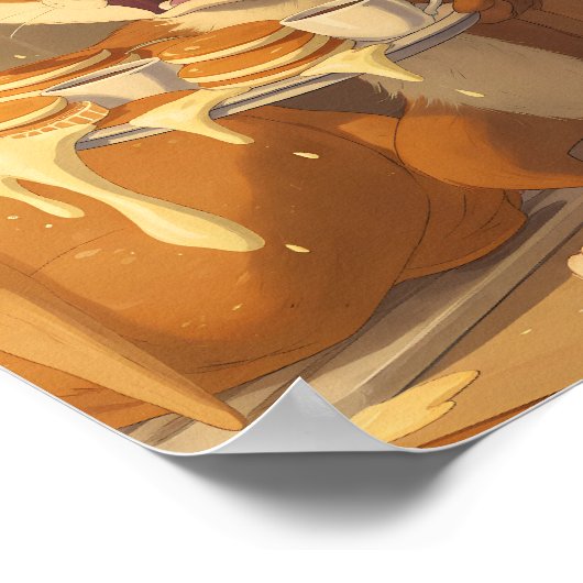 Humorous Thanksgiving: Flicker's Tricky Tray ポスター (角)