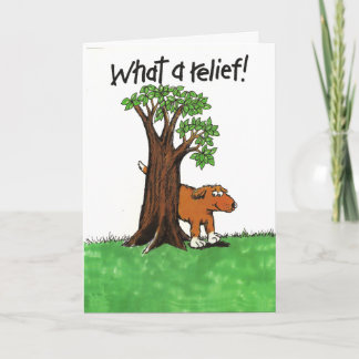 Humorusのバースデー・カード カード