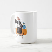 Humour : avocate - コーヒーマグカップ (正面左)