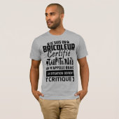 Humour bricoleur certifié 2 tシャツ (正面フル)