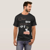 Humour Chat GPT Design chats humoristique Tシャツ (正面フル)