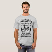 Humour mécanicien 2 tシャツ (正面フル)