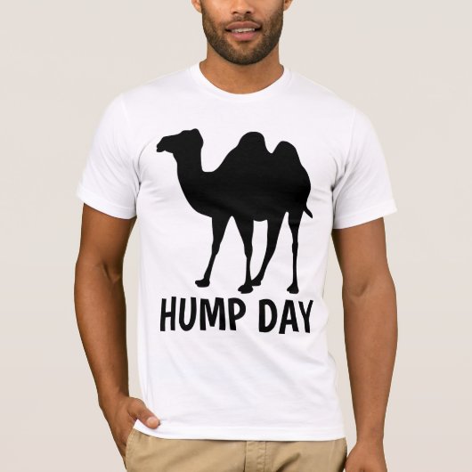 HUMP DAY、ラクダTシャツ Tシャツ (正面)
