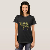 Hump S Camelflage Camouflage Camel Tシャツ (正面フル)