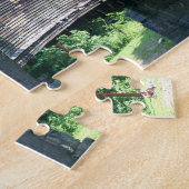 Humpbackの屋根付橋 ジグソーパズル (側面)